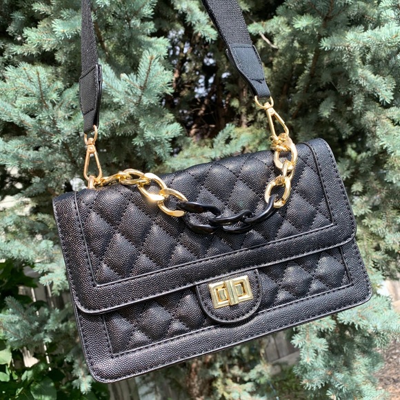(SOLD) New Cute Black Crossbody Purse (SOLD) - Picture 2 of 3